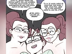 Fat tits and huge cock have fun - comic