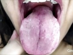 Mouth, tongue, uvula and teeth show (Short version)