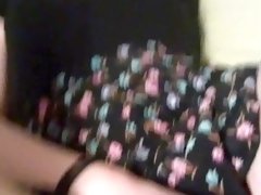 Daddy fucks me in a skirt