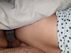 Fearless anal fuck with young stepson with big erection