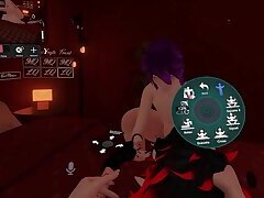 sissies have an party in vrchat
