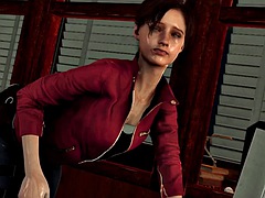 Claire Redfield resident evil It is useless to run