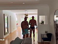 Rebecca Volpetti, Margot Dulac Tiffany Leiddi Flaunt Poolside Threesome with F